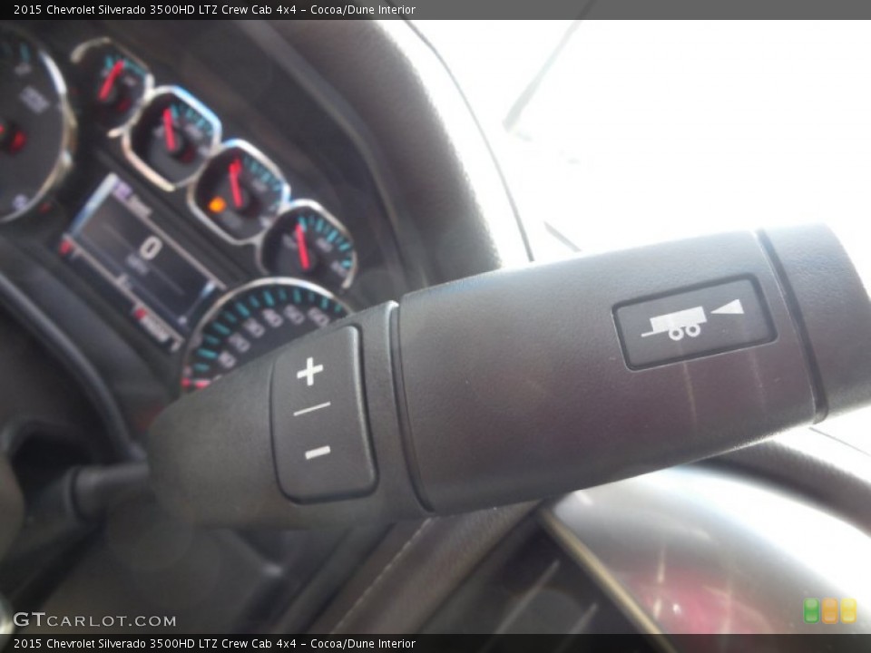 Cocoa/Dune Interior Transmission for the 2015 Chevrolet Silverado 3500HD LTZ Crew Cab 4x4 #96923431
