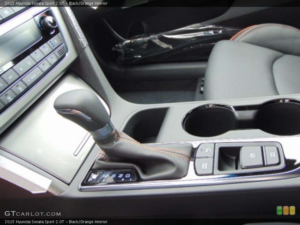 Black/Orange Interior Transmission for the 2015 Hyundai Sonata Sport 2.0T #96926165