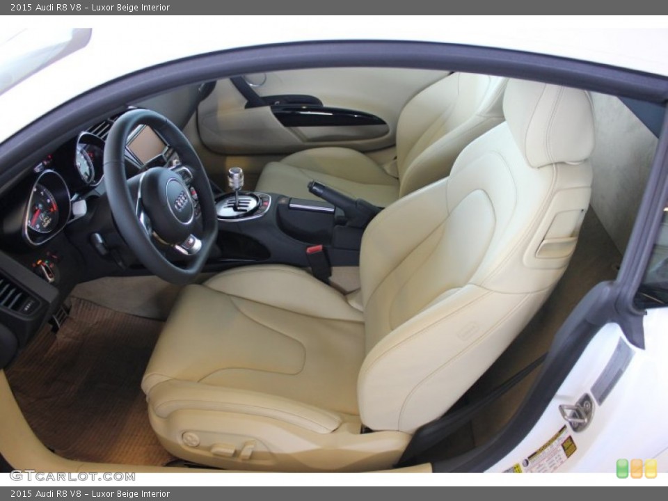 Luxor Beige 2015 Audi R8 Interiors