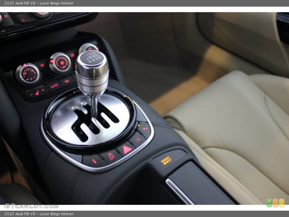 Luxor Beige Interior Transmission for the 2015 Audi R8 V8 #96930910