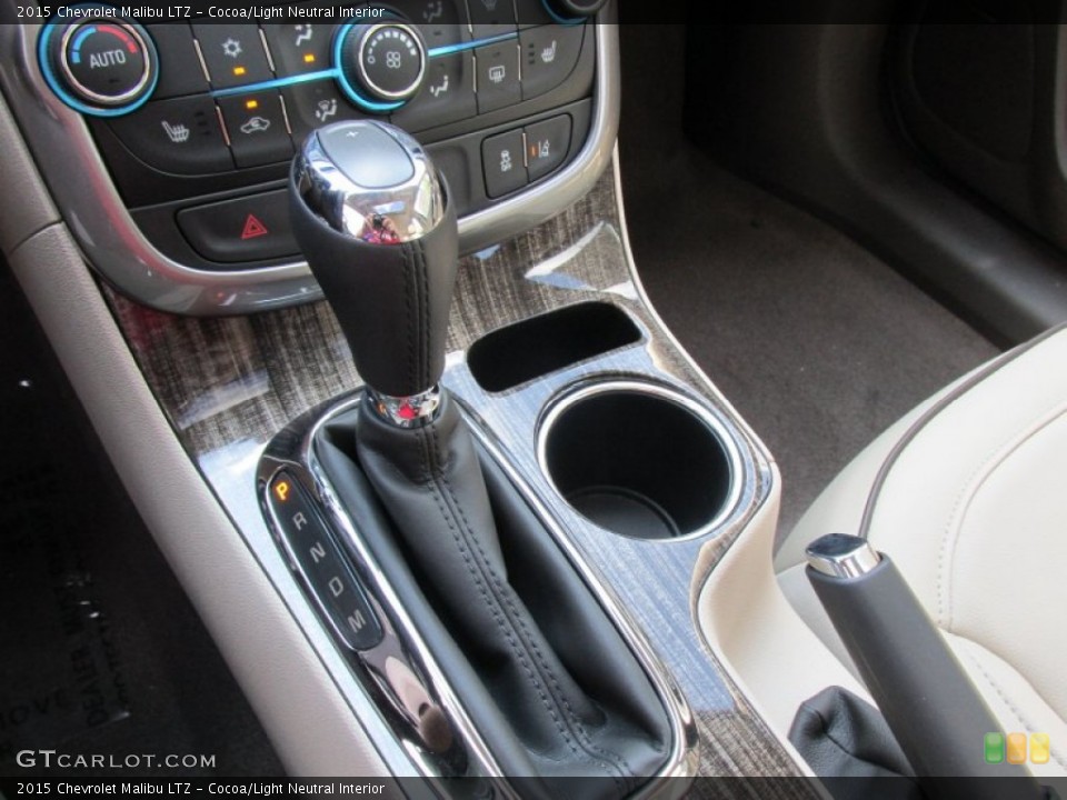 Cocoa/Light Neutral Interior Transmission for the 2015 Chevrolet Malibu LTZ #96932167