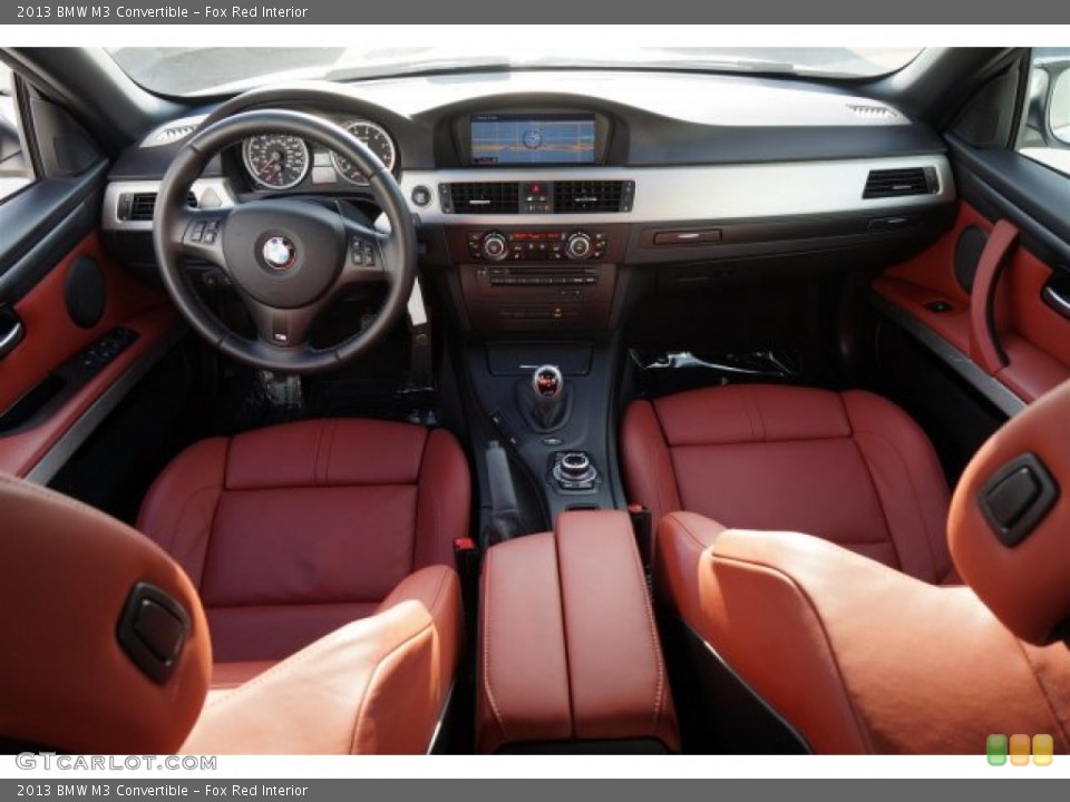 Fox Red Interior Photo for the 2013 BMW M3 Convertible #96932818