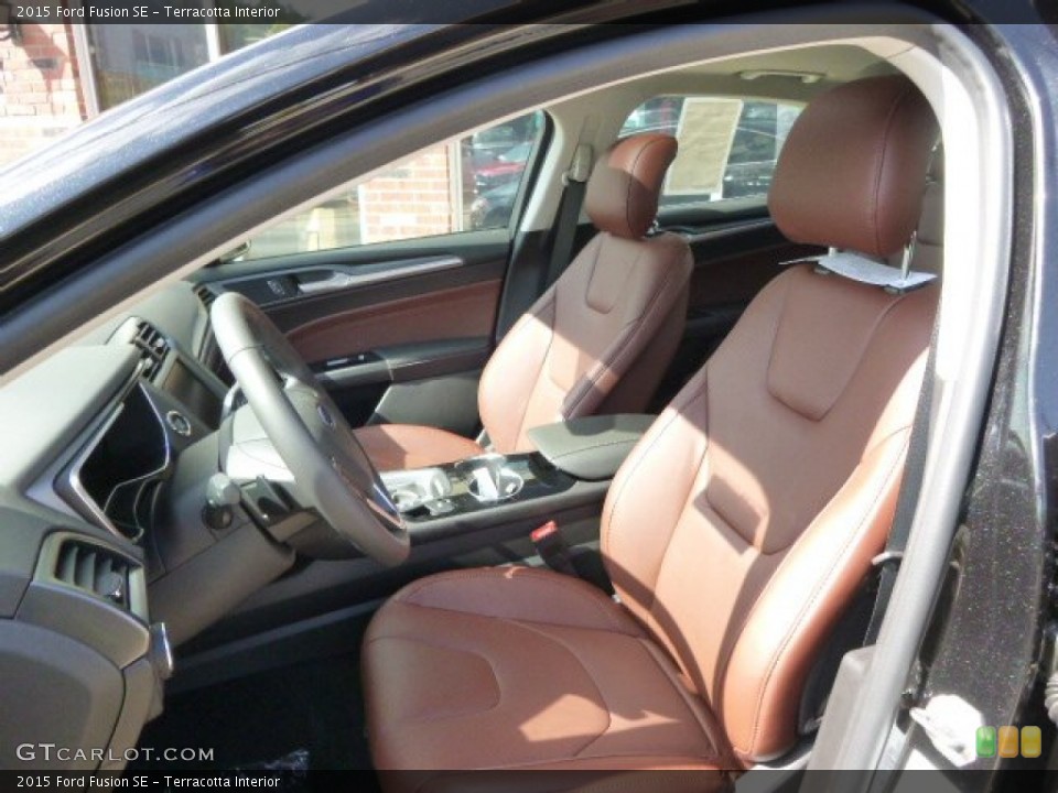 Terracotta Interior Photo for the 2015 Ford Fusion SE #96939631