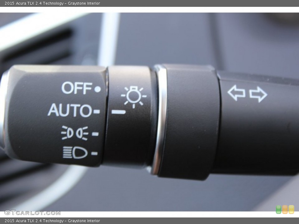 Graystone Interior Controls for the 2015 Acura TLX 2.4 Technology #96942967