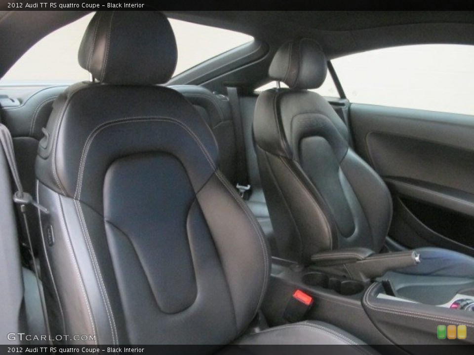 Black Interior Front Seat for the 2012 Audi TT RS quattro Coupe #96947609