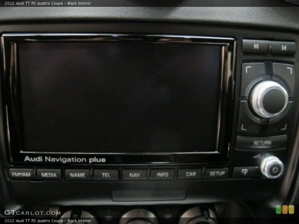 Black Interior Controls for the 2012 Audi TT RS quattro Coupe #96947684