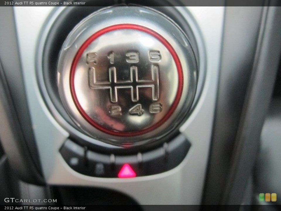 Black Interior Transmission for the 2012 Audi TT RS quattro Coupe #96947734
