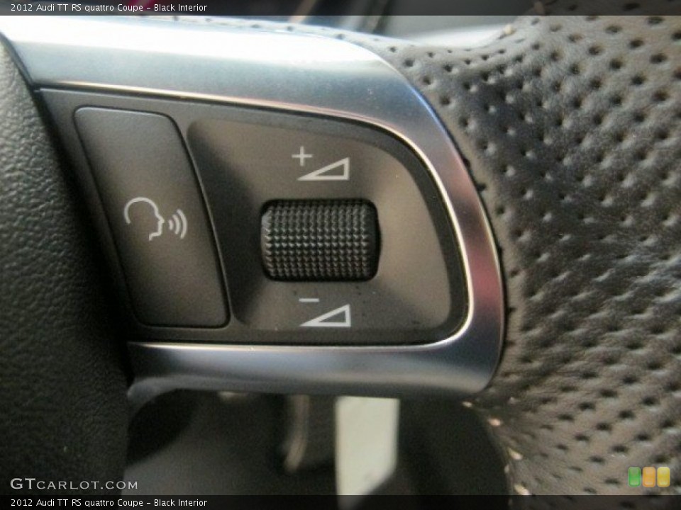 Black Interior Controls for the 2012 Audi TT RS quattro Coupe #96947767