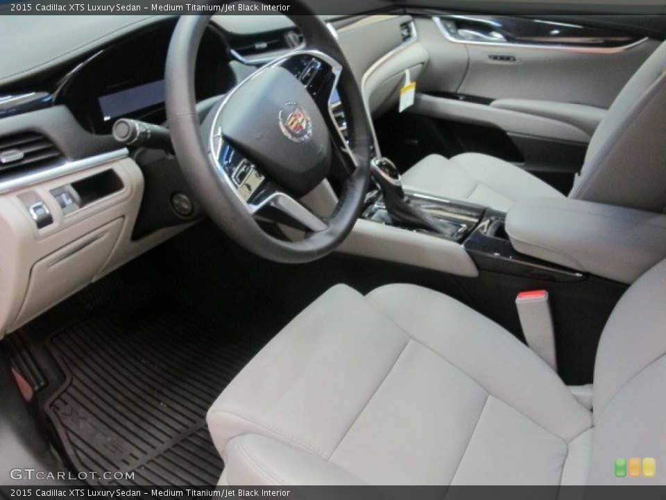 Medium Titanium/Jet Black Interior Photo for the 2015 Cadillac XTS Luxury Sedan #96948712