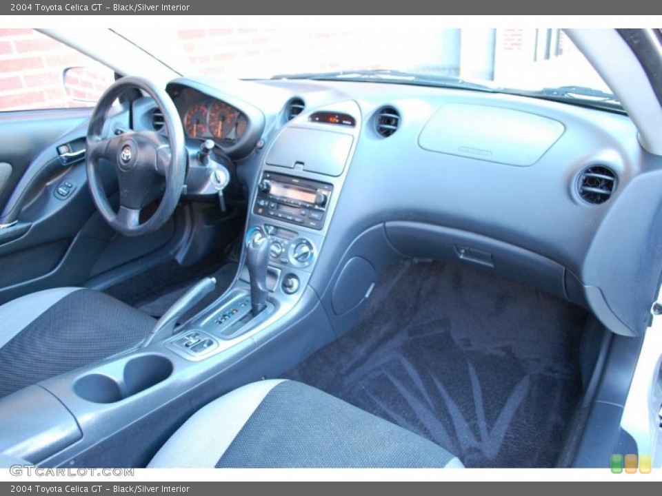 Black/Silver Interior Dashboard for the 2004 Toyota Celica GT #96957474