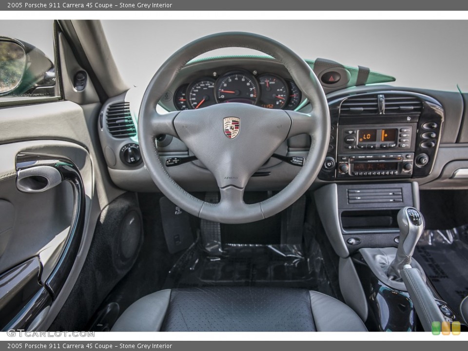 Stone Grey Interior Dashboard for the 2005 Porsche 911 Carrera 4S Coupe #96957704