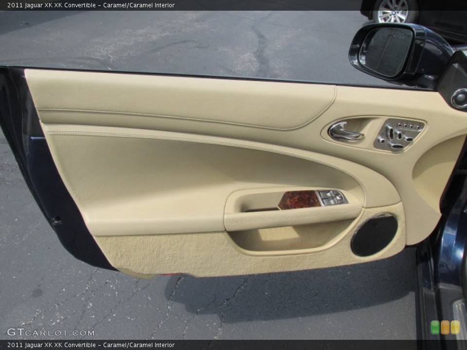 Caramel/Caramel Interior Door Panel for the 2011 Jaguar XK XK Convertible #96959984