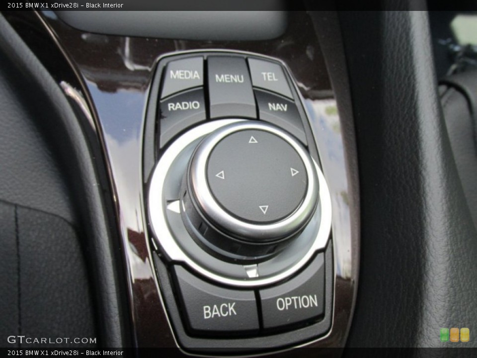 Black Interior Controls for the 2015 BMW X1 xDrive28i #96961719