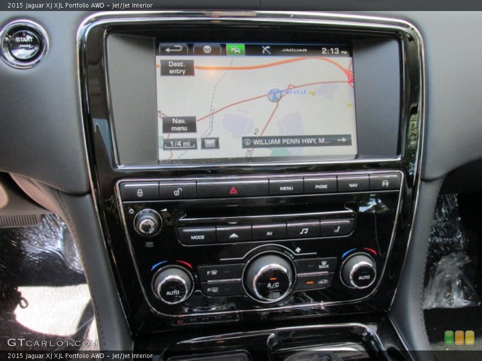 Jet/Jet Interior Controls for the 2015 Jaguar XJ XJL Portfolio AWD #96962652