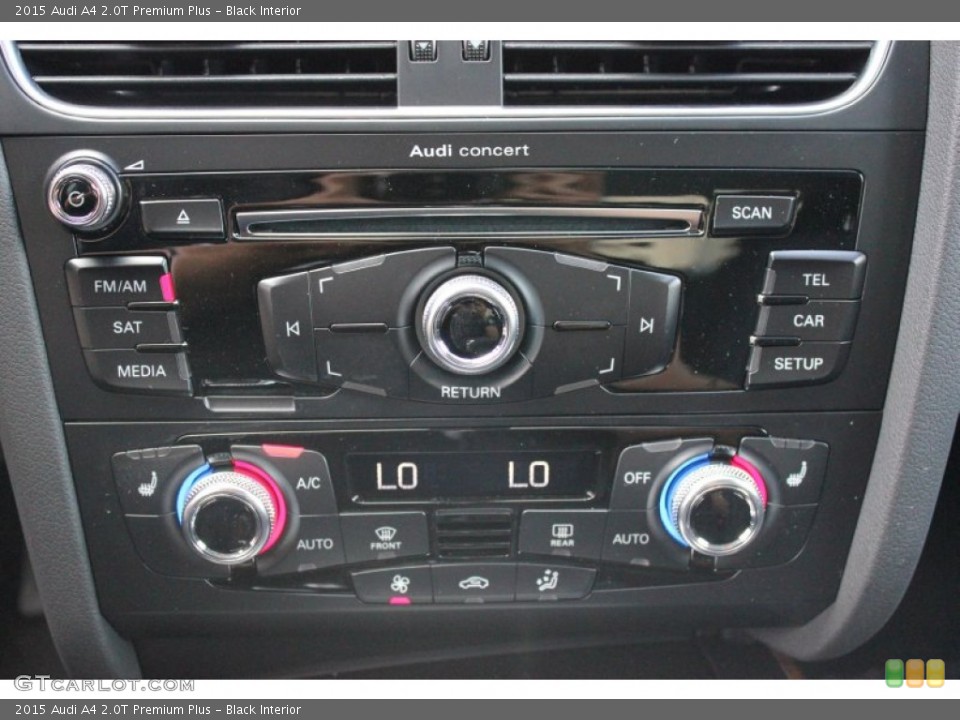 Black Interior Controls for the 2015 Audi A4 2.0T Premium Plus #96977397