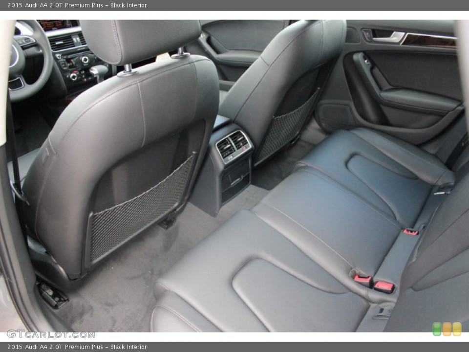 Black Interior Rear Seat for the 2015 Audi A4 2.0T Premium Plus #96977532