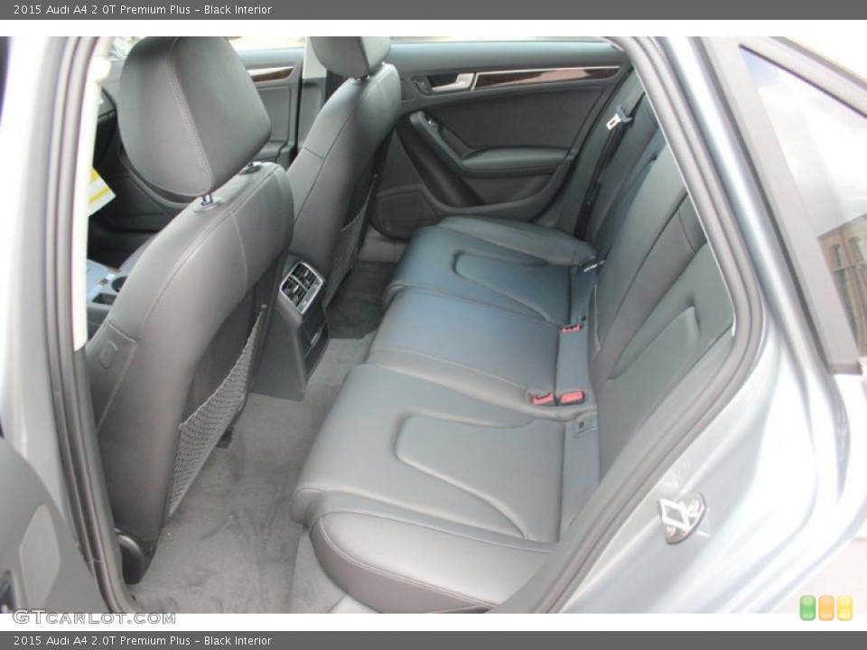 Black Interior Rear Seat for the 2015 Audi A4 2.0T Premium Plus #96977556