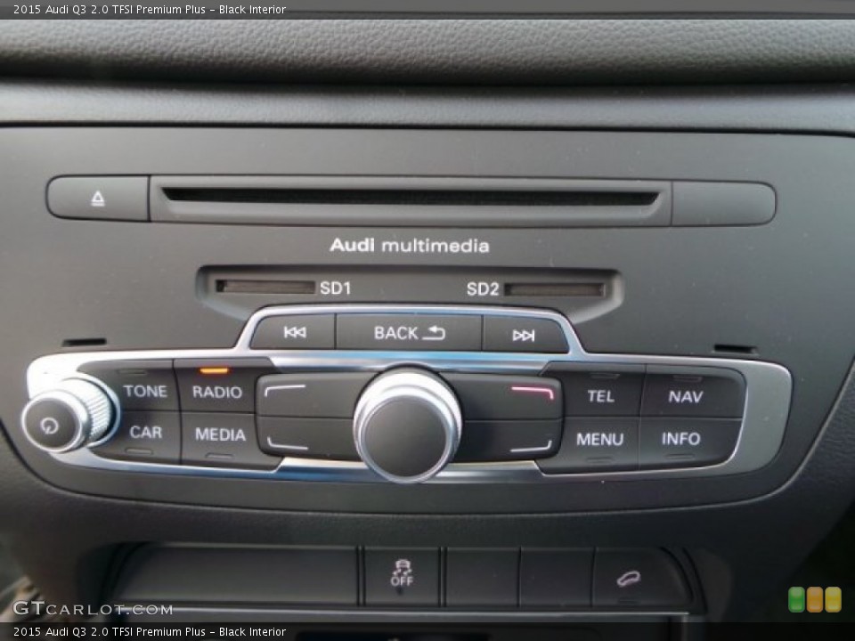 Black Interior Audio System for the 2015 Audi Q3 2.0 TFSI Premium Plus #96986709