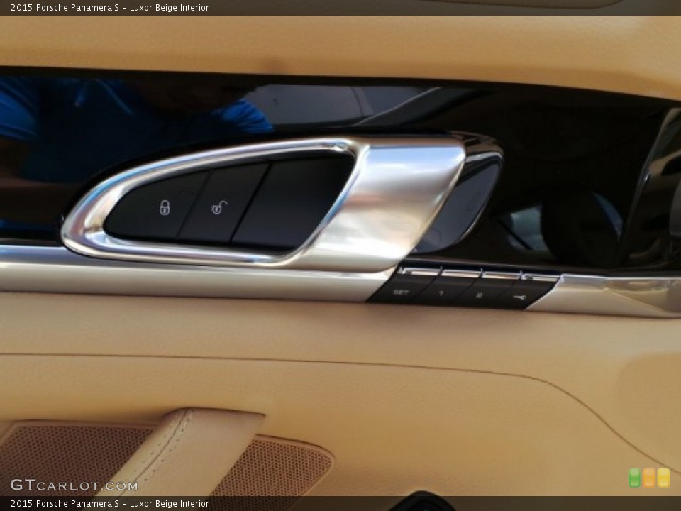 Luxor Beige Interior Controls for the 2015 Porsche Panamera S #96989373