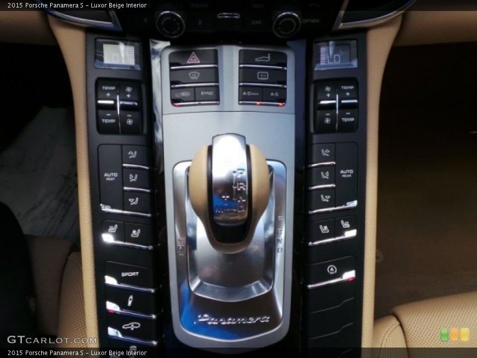 Luxor Beige Interior Transmission for the 2015 Porsche Panamera S #96989496