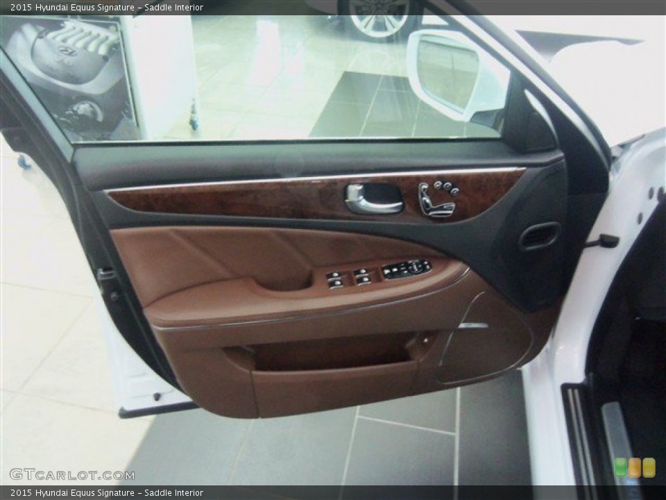 Saddle Interior Door Panel for the 2015 Hyundai Equus Signature #97001988