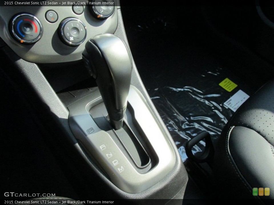 Jet Black/Dark Titanium Interior Transmission for the 2015 Chevrolet Sonic LTZ Sedan #97002642