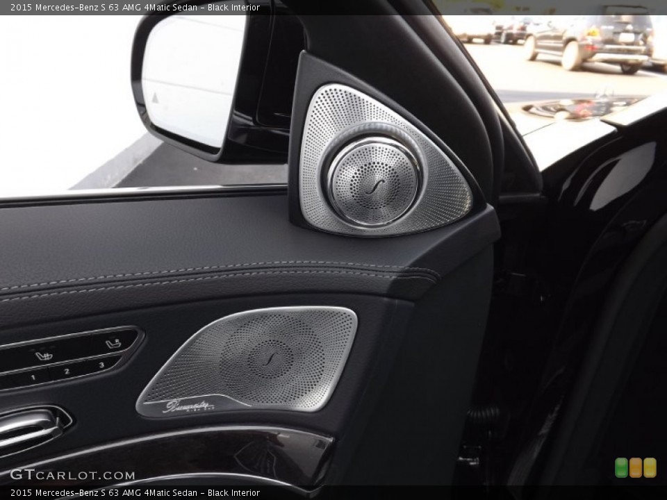 Black Interior Audio System for the 2015 Mercedes-Benz S 63 AMG 4Matic Sedan #97003920