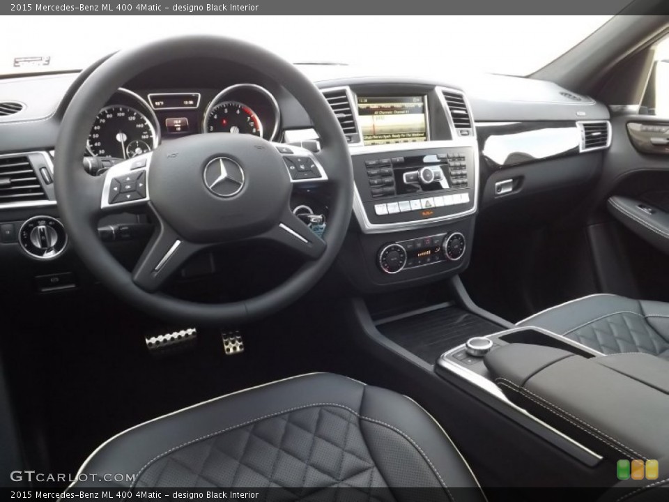 designo Black Interior Photo for the 2015 Mercedes-Benz ML 400 4Matic #97004628