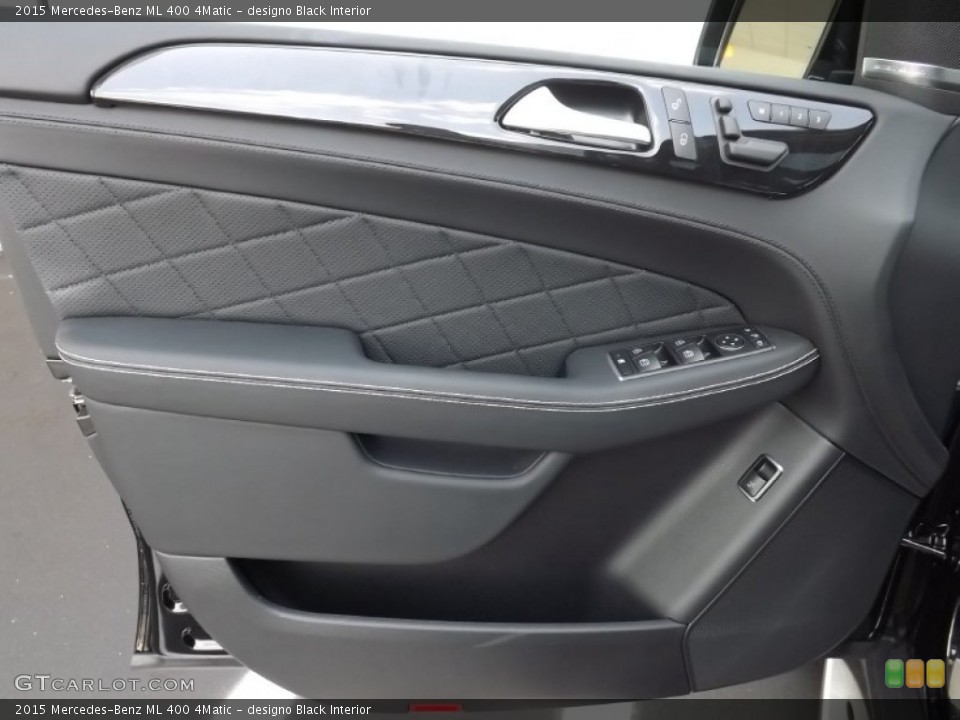 designo Black Interior Door Panel for the 2015 Mercedes-Benz ML 400 4Matic #97004670