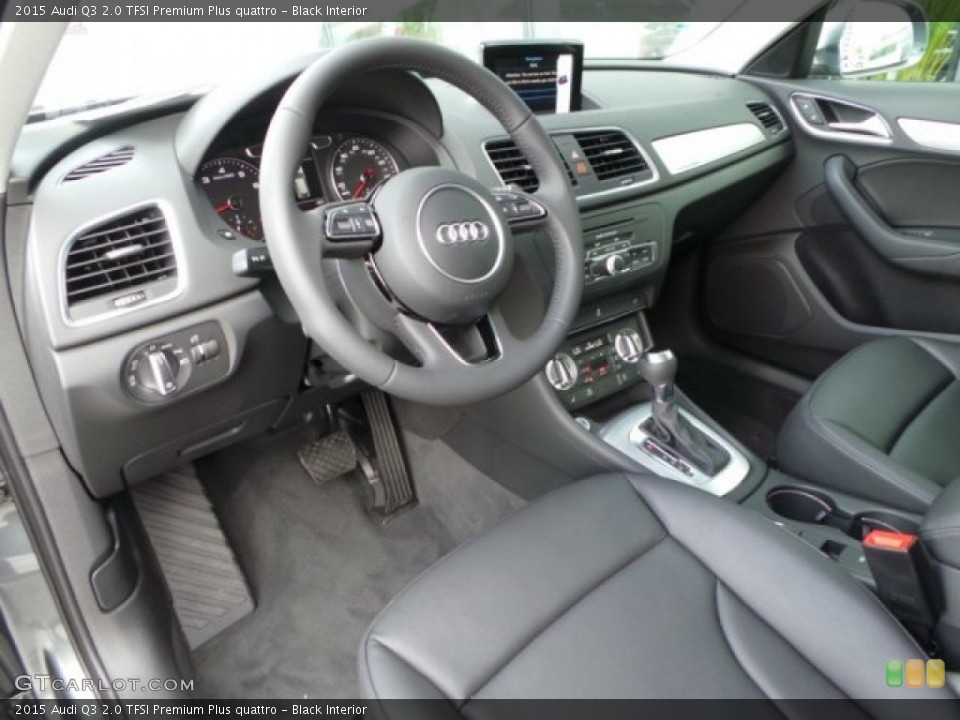 Black Interior Photo for the 2015 Audi Q3 2.0 TFSI Premium Plus quattro #97018641