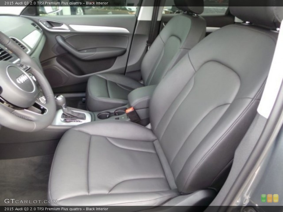 Black Interior Front Seat for the 2015 Audi Q3 2.0 TFSI Premium Plus quattro #97018666