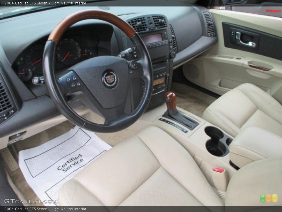 Light Neutral Interior Photo for the 2004 Cadillac CTS Sedan #97019856