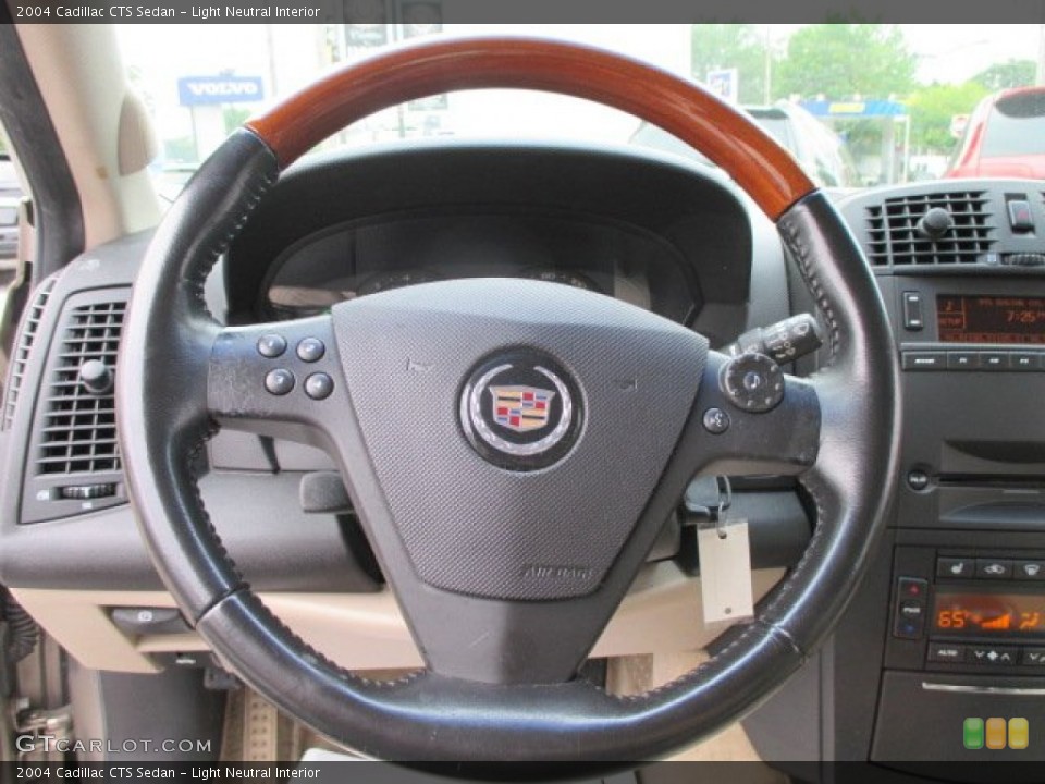 Light Neutral Interior Steering Wheel for the 2004 Cadillac CTS Sedan #97019881