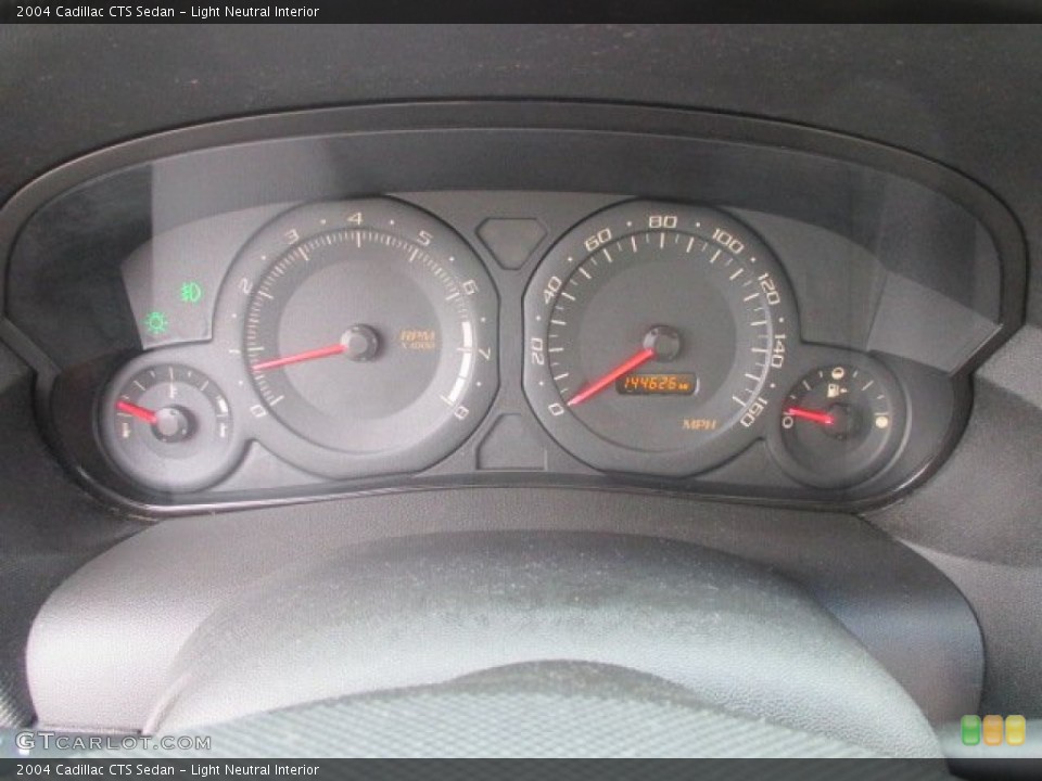 Light Neutral Interior Gauges for the 2004 Cadillac CTS Sedan #97019901