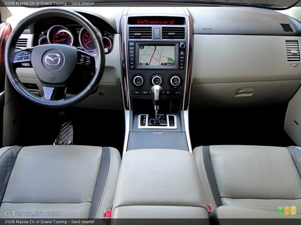 Sand Interior Dashboard for the 2008 Mazda CX-9 Grand Touring #97021026