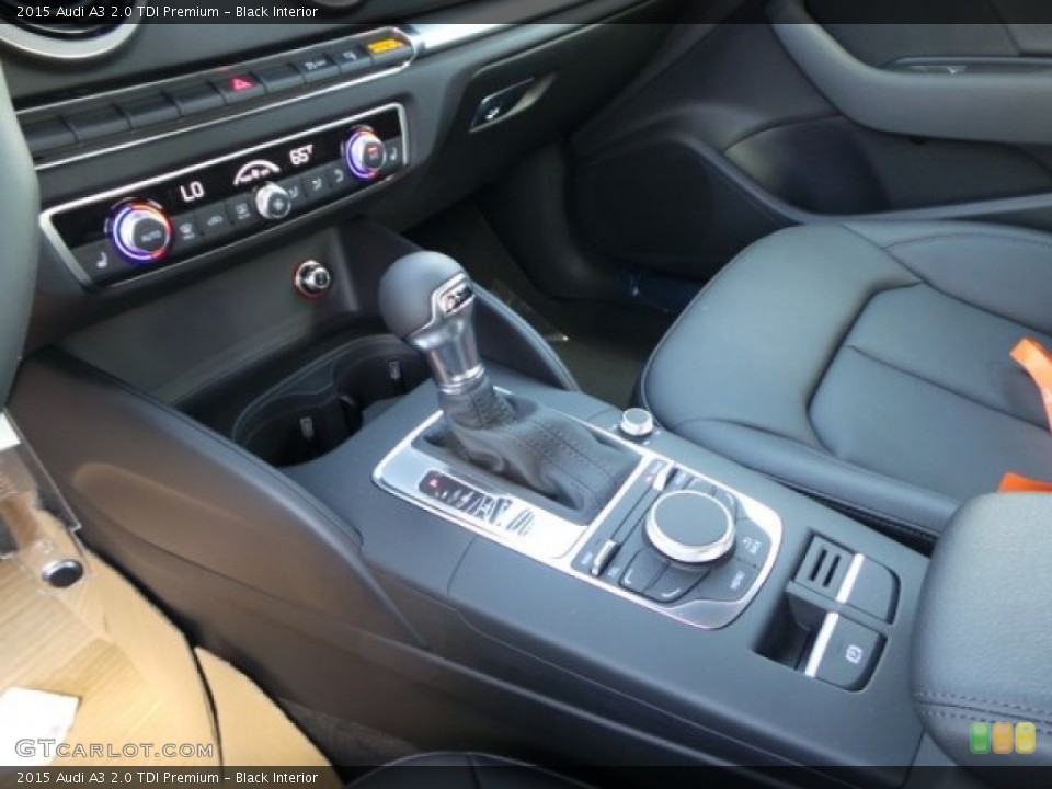 Black Interior Transmission for the 2015 Audi A3 2.0 TDI Premium #97021106