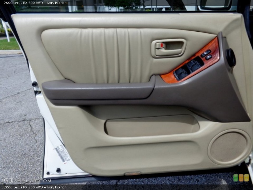 Ivory Interior Door Panel for the 2000 Lexus RX 300 AWD #97022682