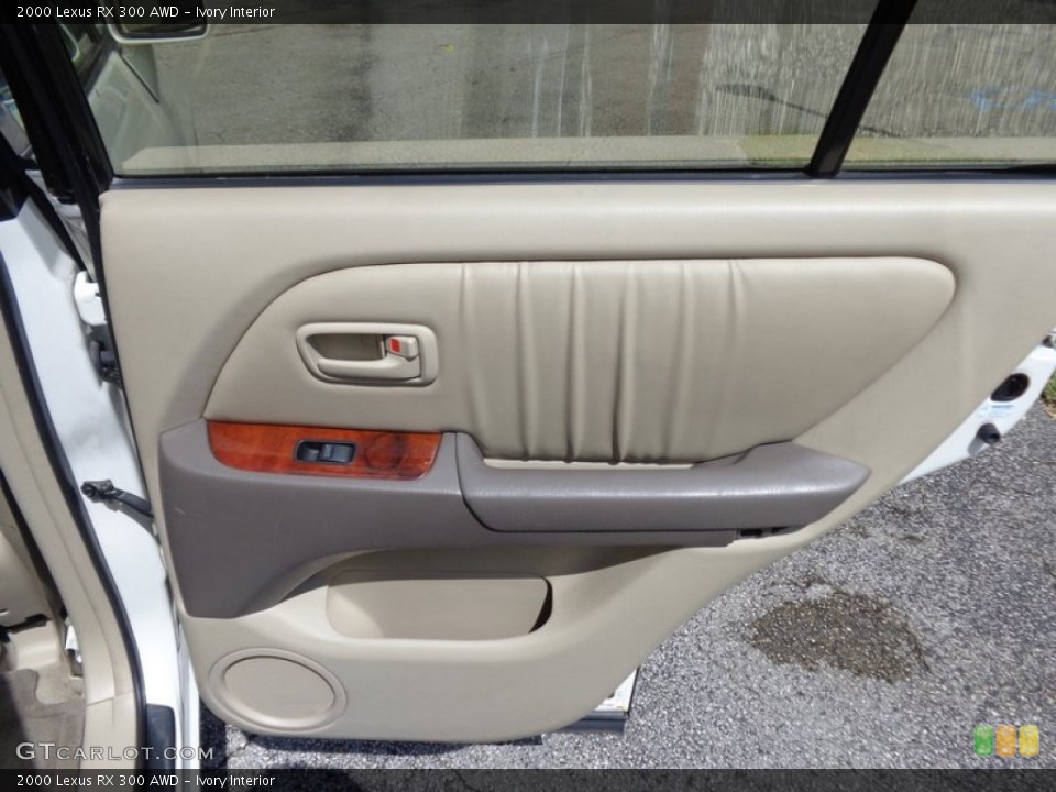 Ivory Interior Door Panel for the 2000 Lexus RX 300 AWD #97023258