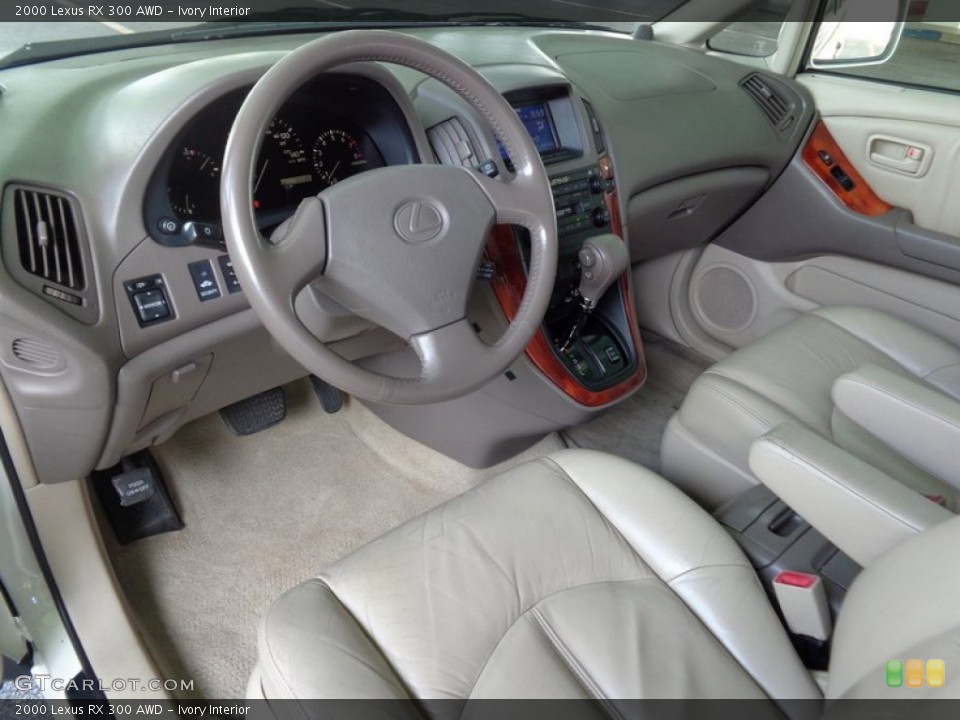 Ivory Interior Photo for the 2000 Lexus RX 300 AWD #97023306