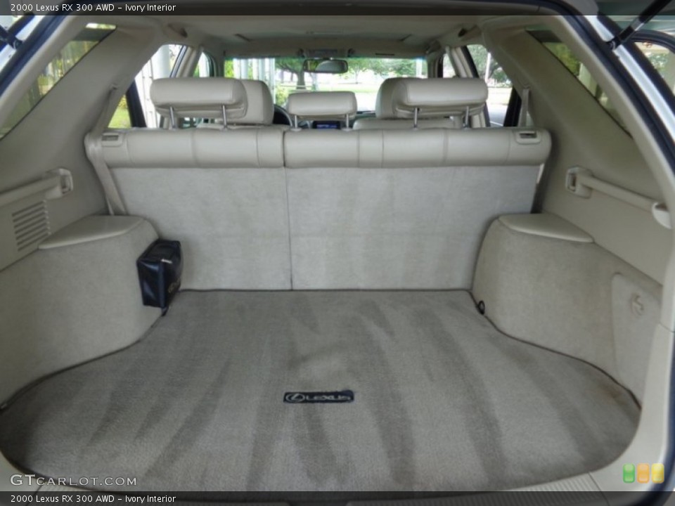 Ivory Interior Trunk for the 2000 Lexus RX 300 AWD #97023375
