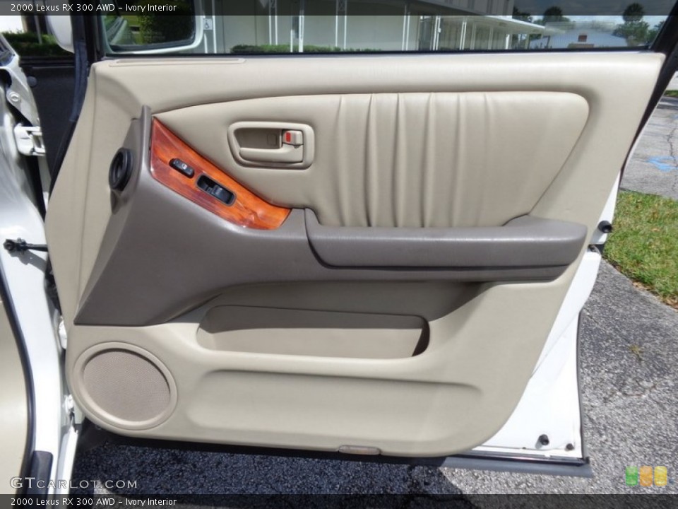 Ivory Interior Door Panel for the 2000 Lexus RX 300 AWD #97023510
