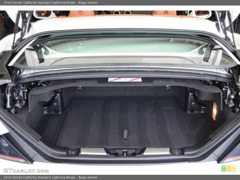 Beige Interior Trunk for the 2010 Ferrari California  #97028613
