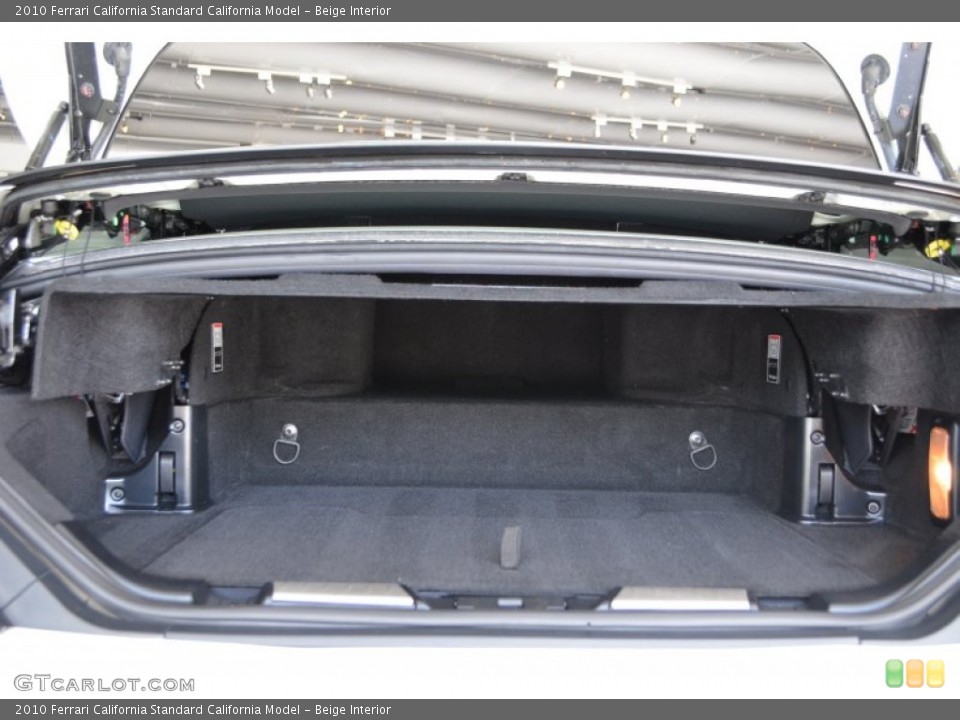 Beige Interior Trunk for the 2010 Ferrari California  #97028625
