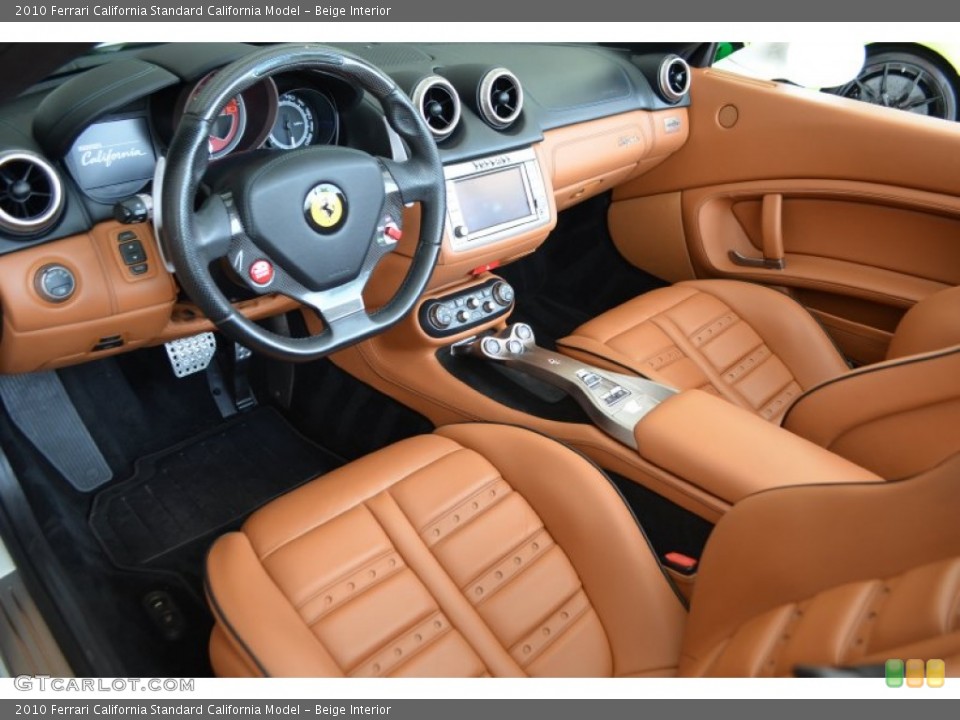Beige Interior Photo for the 2010 Ferrari California  #97028832