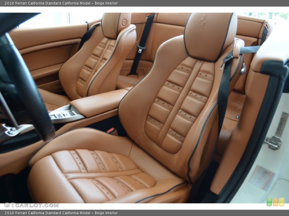 Beige Interior Front Seat for the 2010 Ferrari California  #97028973