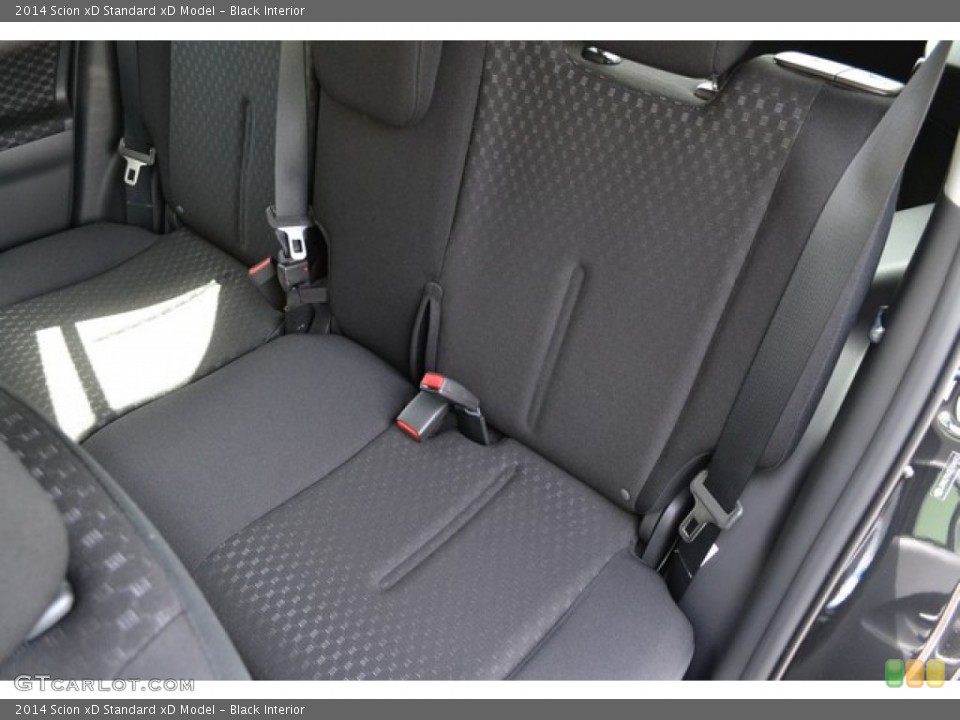 Black Interior Rear Seat for the 2014 Scion xD  #97030191