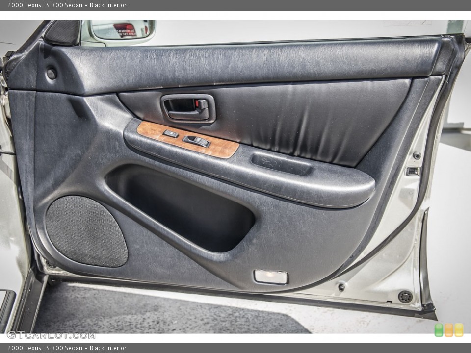 Black Interior Door Panel for the 2000 Lexus ES 300 Sedan #97031916