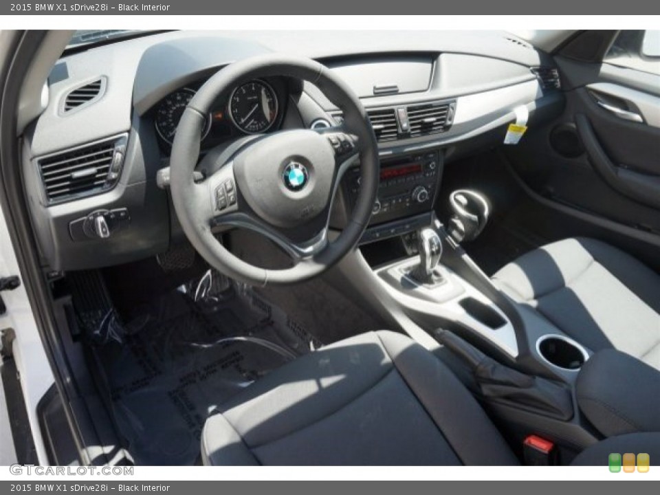 Black Interior Photo for the 2015 BMW X1 sDrive28i #97039941
