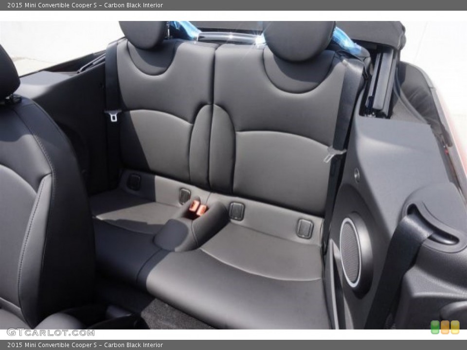 Carbon Black Interior Rear Seat for the 2015 Mini Convertible Cooper S #97040046