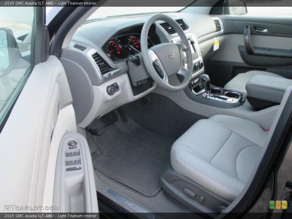 Light Titanium Interior Prime Interior for the 2015 GMC Acadia SLT AWD #97040613